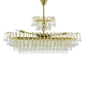 Shadow chandelier 100*40 Solitaire Gold