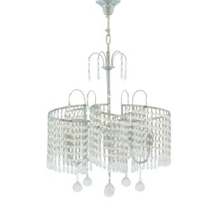 Lolly 5 Bulbs Chrome Chandelier